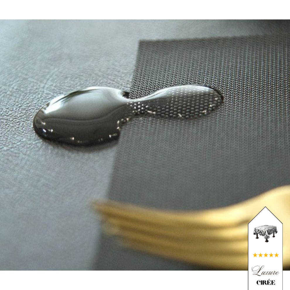 Sottotovaglia Bulgomme Nero 140x180 – Tovaglia Morbida E Spessa 2,5 Mm Per Proteggere Il Tavolo, Elegante Per Interni Ed Esterni