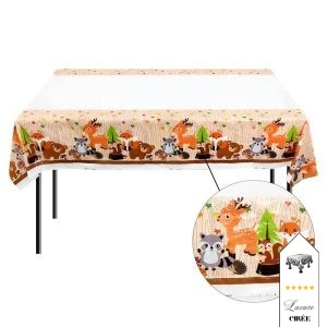 Nappe animaux de la foret