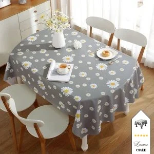 Nappe toile cirée champetre ovale