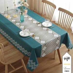 Toile cirée motif géométrique