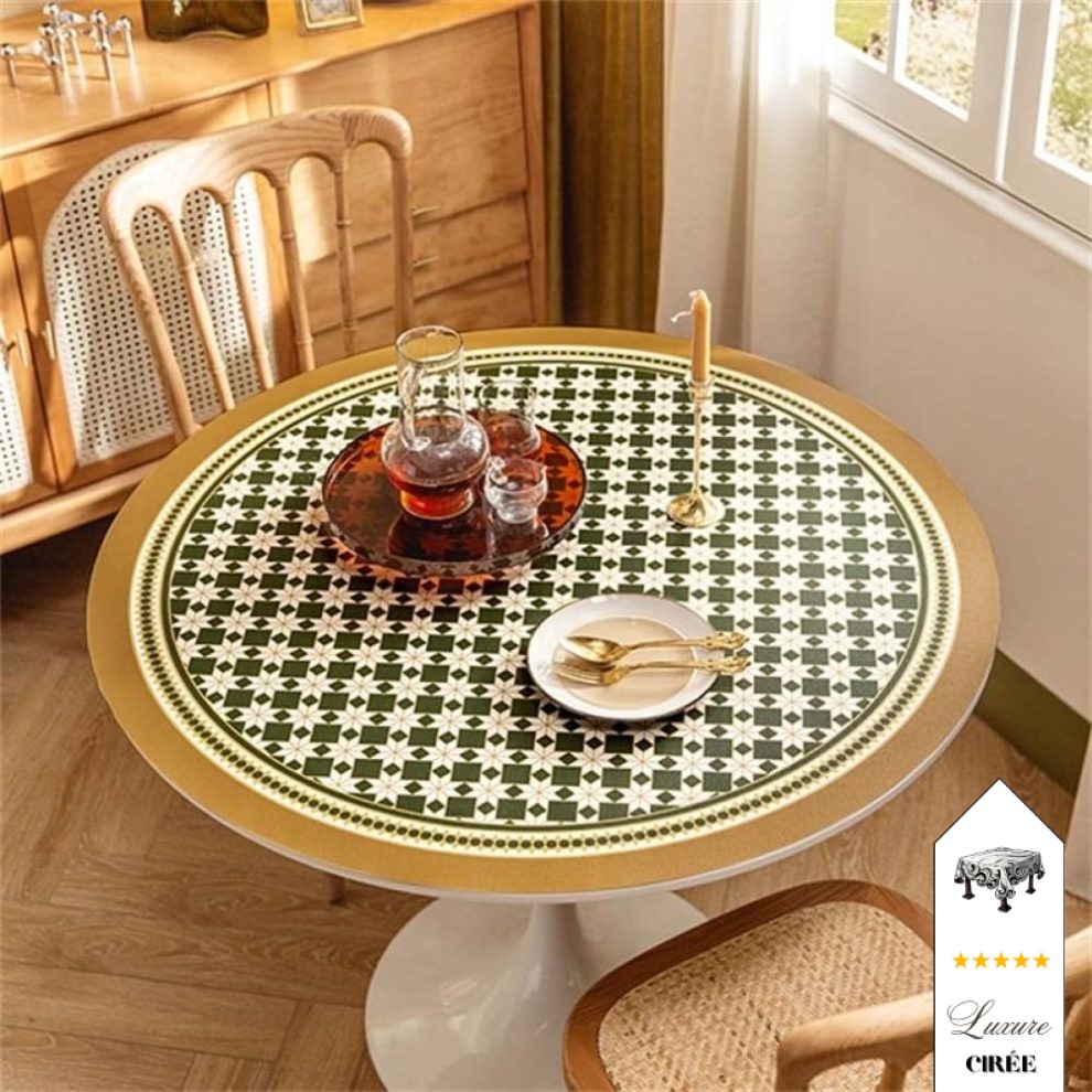 Toile Ciree Ronde Epaisse